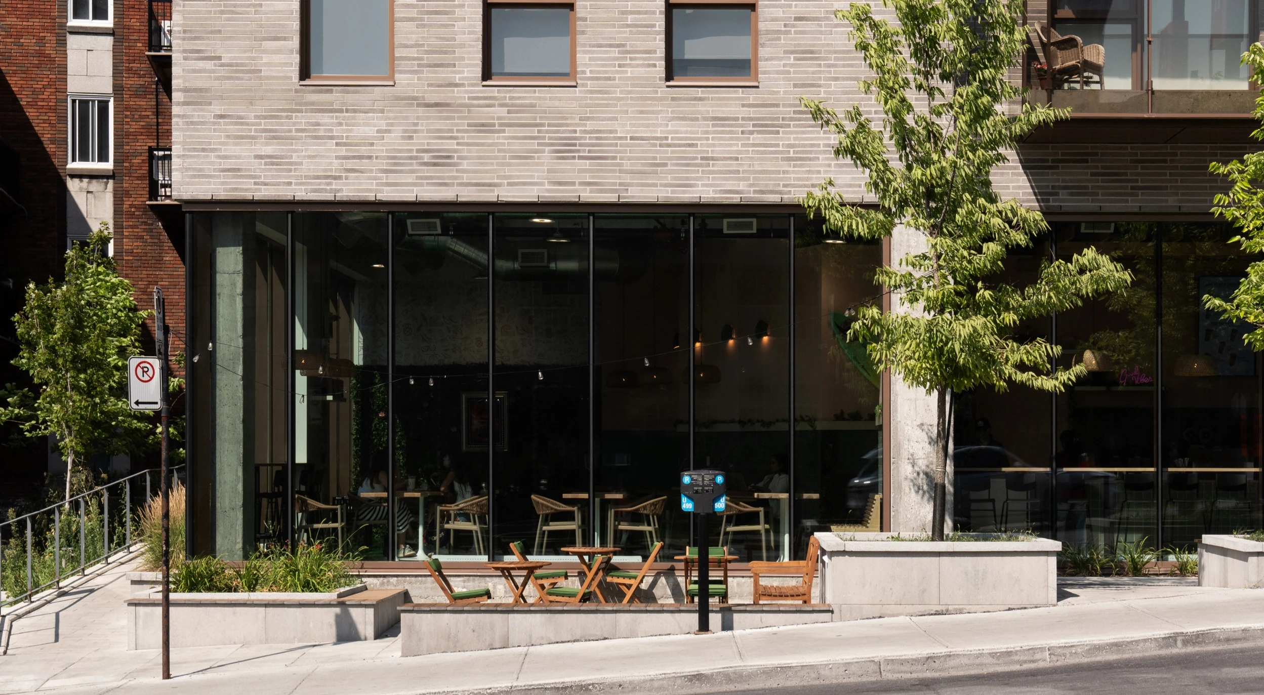 Photo de l'édifice, projet Côte-des-Neiges