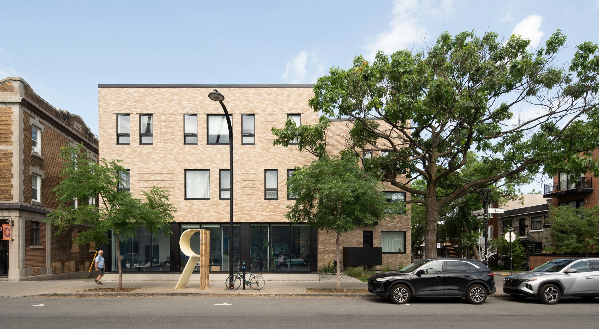 Photo de l'édifice, projet Chateaubriand