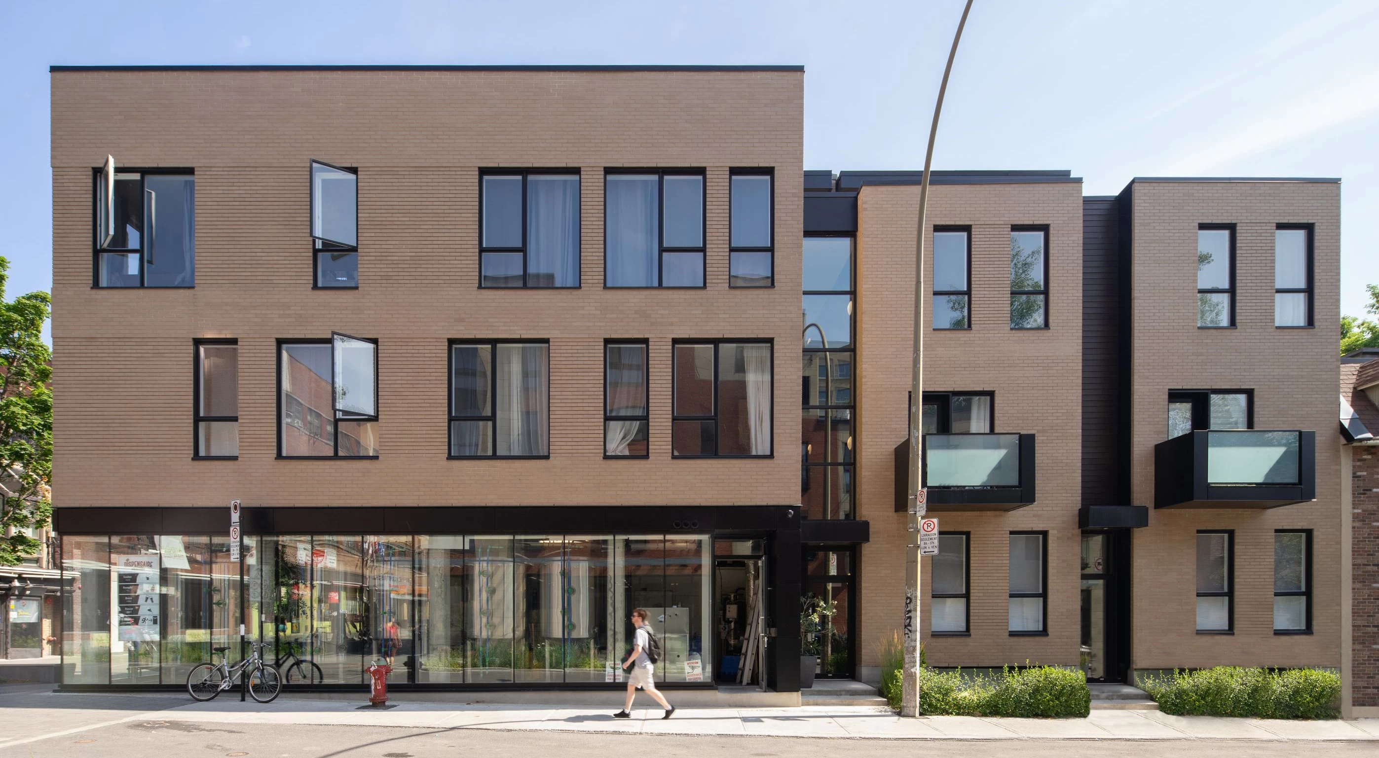 Photo de la façade du projet Coloniale